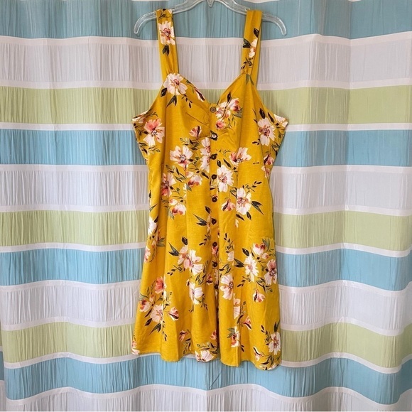 NWT Trixxi Vintage Style Floral Dress Sweetheart Neckline Sz 1X - Picture 12 of 12